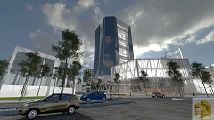 MODERN OFFICE BUILDING - creton david | 3D CHALLENGE ARCH-VIZ MODERN O | sketchup 2014 - vray 2 - photoshop cs6