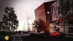 MODERN OFFICE BUILDING - Arq Trance | Arch-Visual desing the ambient | [Sketchup] - [3Ds Max] - [Vray] - [Ps]