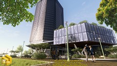 MODERN OFFICE BUILDING - Julius Jadlocon | PHILIPPINES | SKETCHUP+TWINMOTION3+PS CS6