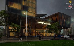 MODERN OFFICE BUILDING - erlangga erlangga saputra | the last | su8+vray.149+ps