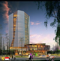 MODERN OFFICE BUILDING - rasdiningrat ras | Rasdiningrat, Indonesia | su I vray I ps