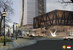 MODERN OFFICE BUILDING - rasdiningrat ras | Rasdiningrat, Indonesia | su I vray I ps