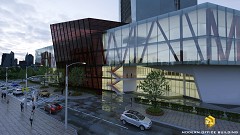 MODERN OFFICE BUILDING - Khaidir Khaidir | After the Rain | Sketchup 2014 | Vray 2.0