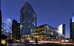 MODERN OFFICE BUILDING - Edward Domingo Castro | Intelligent Modern Buildings | Sketchup8,3dsMax2014,Vray3,PSCS5