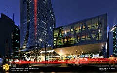 MODERN OFFICE BUILDING - Edward Domingo Castro | City Lights | Sketchup8,3dsMax2014,Vray3,PSCS5