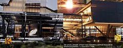 MODERN OFFICE BUILDING - Luis Enrique Padilla Gauthier | Day and Night... Beautiful... | Sketchup 2015 + V-Ray 2.0 + Ps6