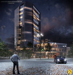MODERN OFFICE BUILDING - Flávio Siebeneichler | Jason time!!! | 3D Max 2014/Vray 3.0/Photoshop CS6