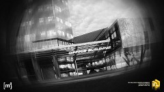 MODERN OFFICE BUILDING - MOISES HERNANDEZ | MOVING SHOT / BLACK AND WHITE | 3DS MAX / VRAY / PHOTOSHOP