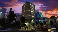 MODERN OFFICE BUILDING - Mel Lorico | "Manila by Night" | Sketchup2013+Vray2.0+PScs3