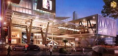 MODERN OFFICE BUILDING - neil joseph galindes | rainy evening rush | 3dsMAX+VRAY+PS6
