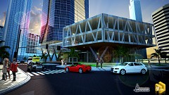 MODERN OFFICE BUILDING - ghassan alasri | sketchup2014+vray 2.0 +PC6