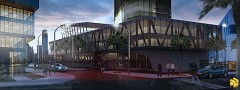 MODERN OFFICE BUILDING - Joaquin Echenique | Complexity of a city... | Sketchup 2015, vray 2.0, photoshop cs6