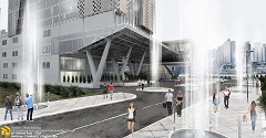 MODERN OFFICE BUILDING - Vittorino Rossi | "high fountains" | Sketchup8 | PodiumV2 | PhotoScape