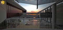 MODERN OFFICE BUILDING - Andrea Tornese ATBStudio | sketchup 2015 + Thea Render + PS